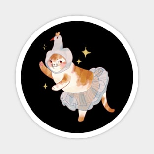 dancing cat Magnet